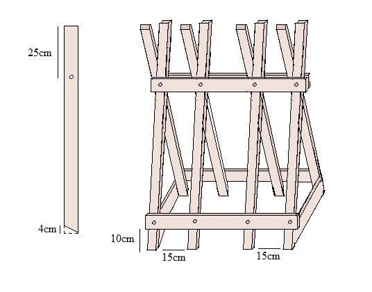 Holzspalter Bauanleitung » Bauplan